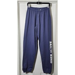 Oner Active LIGHTWEIGHT STRAIGHT LEG JOGGERS WITH GRAPHIC Shadow Blue M Long